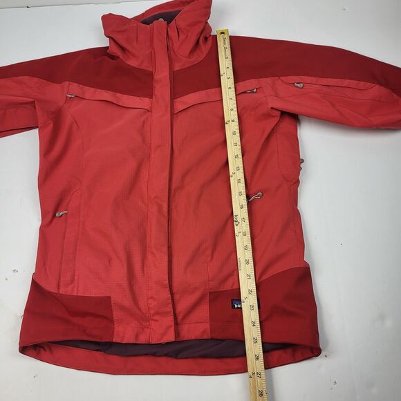 Patagonia Women’s Primo Red Rain Jacket Coat Size XS - Picture 8 of 16